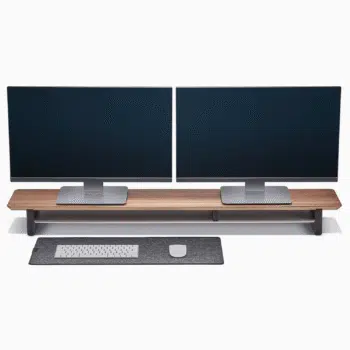 دسکپد نمدی خاکستری تیره لمومیز سایز کوچک