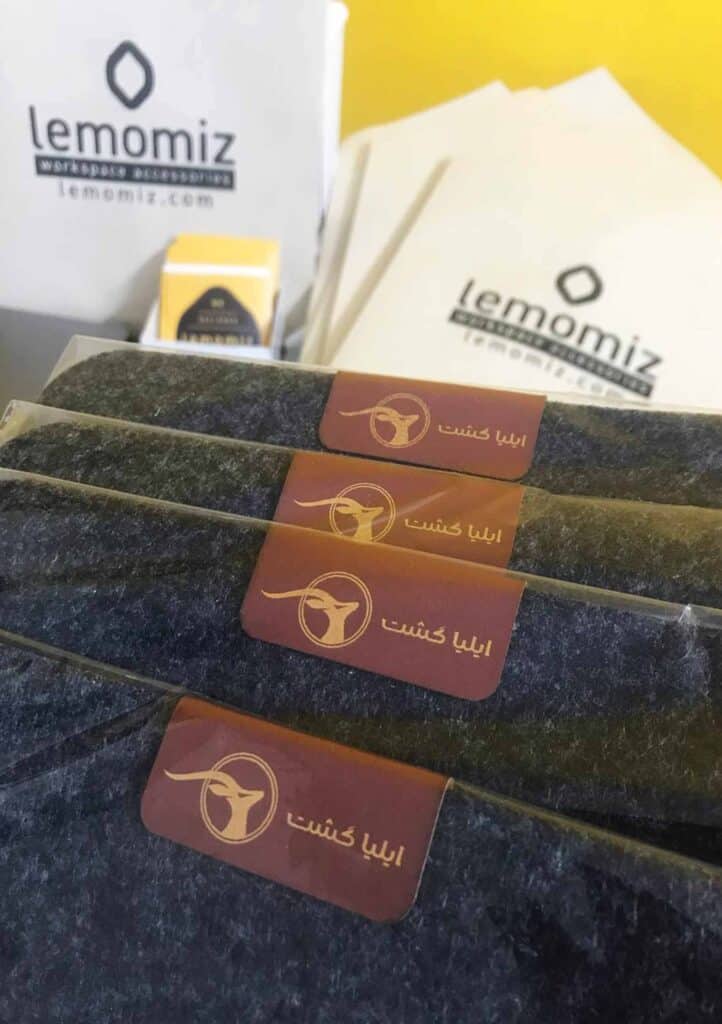 سفارش عمده دسک پد نمدی لمومیز