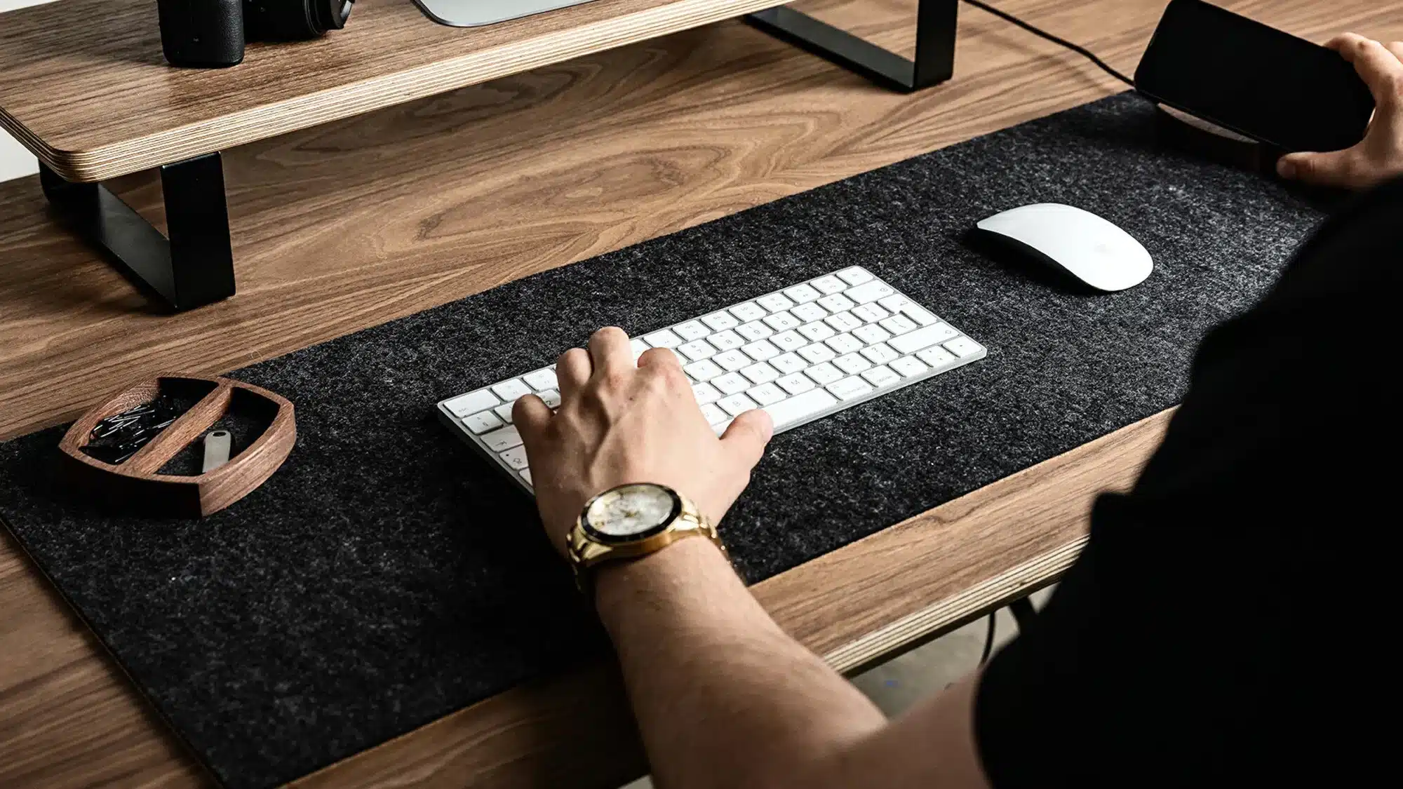 بهترین سایز دسکپد نمدی